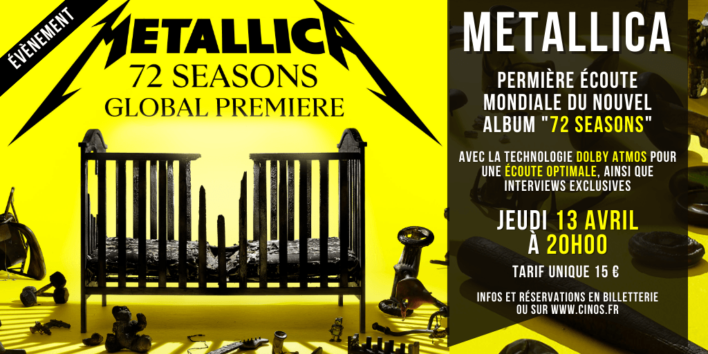 actualité Metallica Global premiere