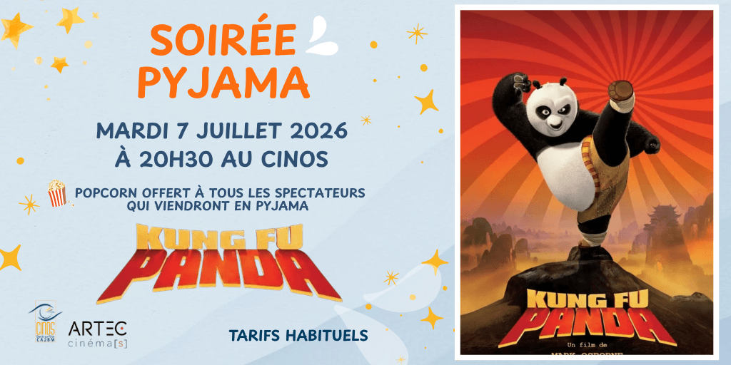 actualité 0707 - Soirée Pyjama Kung Fu Panda