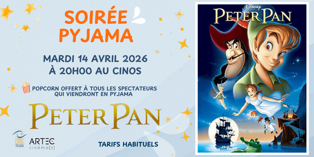 actualité 1404 - Soirée Pyjama Peter Pan Bandeau