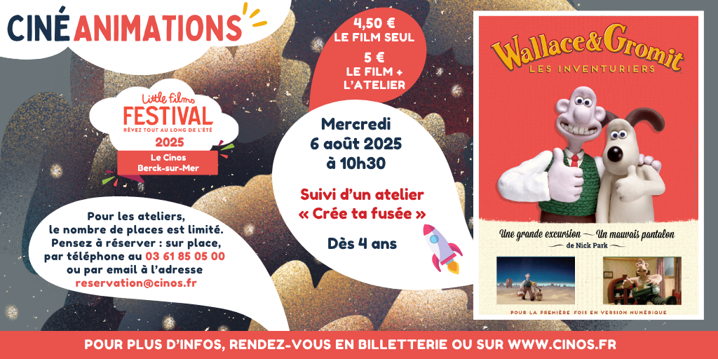 actualité 0608 - LFF Wallace et Gromit - Bandeau