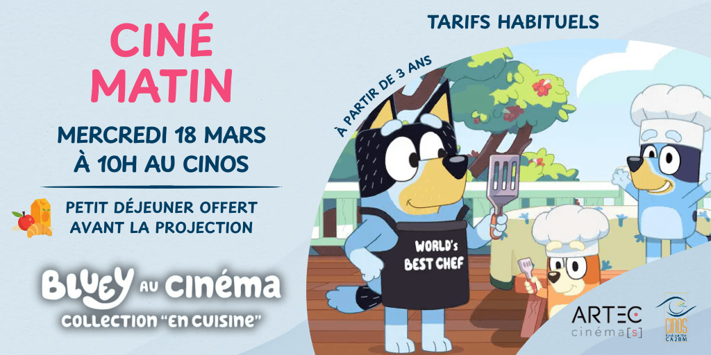 actualité 1803 - Cinématin - Bluey