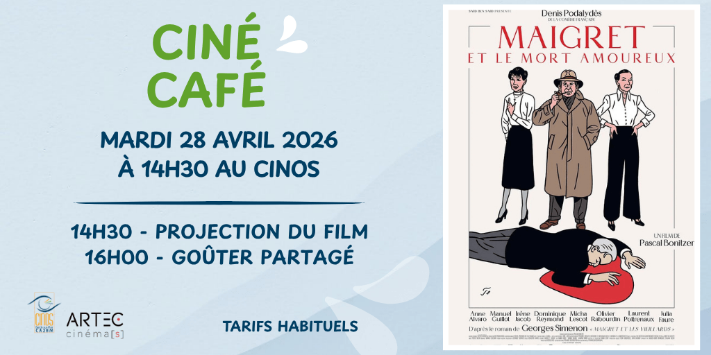 actualité 2804 - CinéCafé Maigret Bandeau